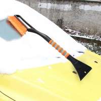 LEYI Universal ABS removable ice shovel and snow brush combination high quality auto parts for wholesale cars