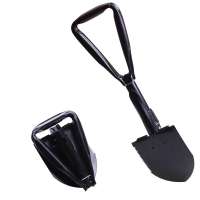 Portable steel engineer garden car outdoor multifunction folding snow survival shovel