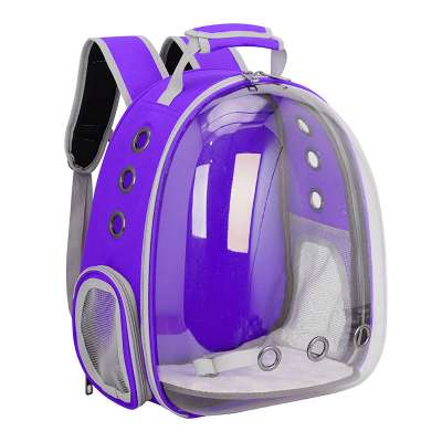 Breathable transparent car pet dog cat carrier backpack shoulder bag cage capsule nest