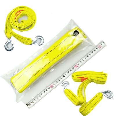 4m 5t emergency car vehicle towing trailer rope strap with hook